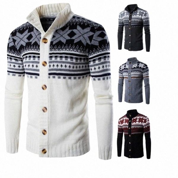 

men's sweaters 2021fashion sweater men cardigan autumn winter warm fashion single breasted jacket coat casual stand collar knitting q1q, White;black