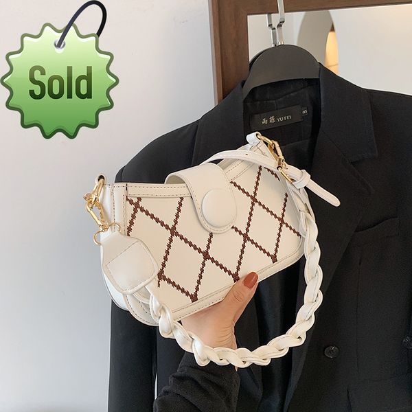 

women's fashion solid color shoulder messenger ladies designer bag handbag
