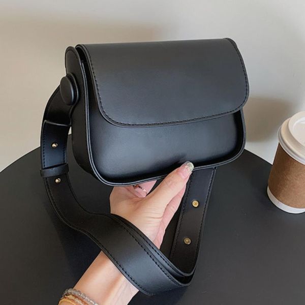 

evening bags 2022 retro casual women's tote shoulder bag fashion texture versatile crossbody pu leather buckle handbags luxury designer