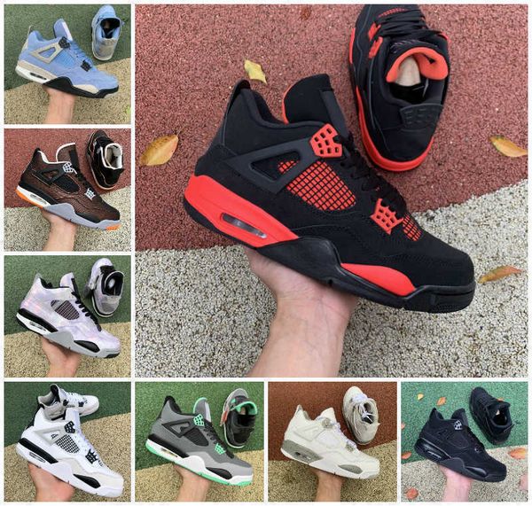 

jumpman 4 4s mens women basketball shoes zen master military black cat white cement oreo bred sail university blue red thunder infrared