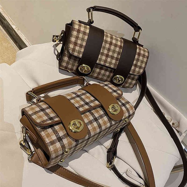 

2022 luxury brand fashion design versatile ladies bags super small women's autumn winter new msenger high sense handbag