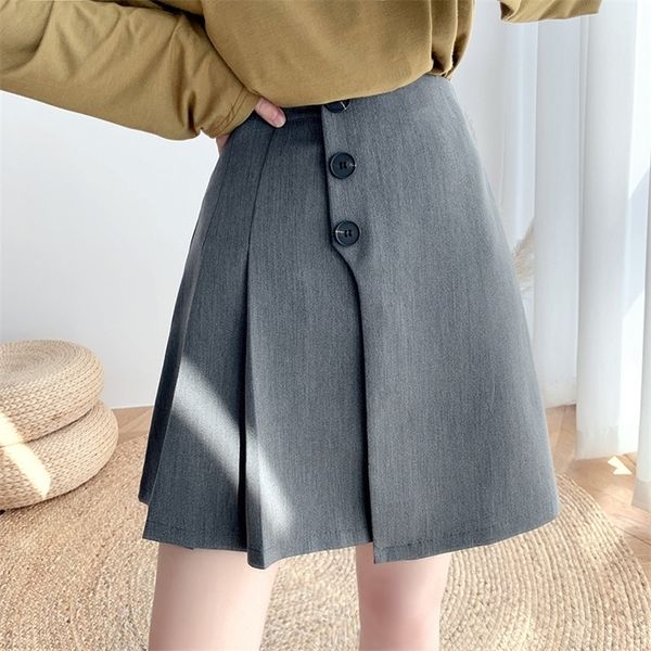 

mini skirt kawaii skirt allneon punk skirt woman skirts 210315, Black