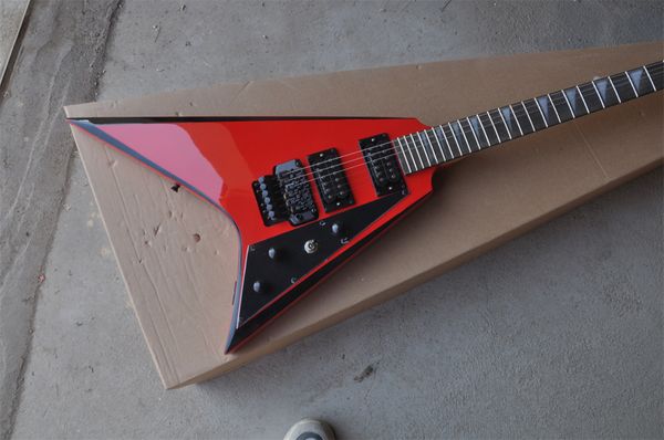 

guitar rr5 shaped dovetail v-type split electric guitar 24 product