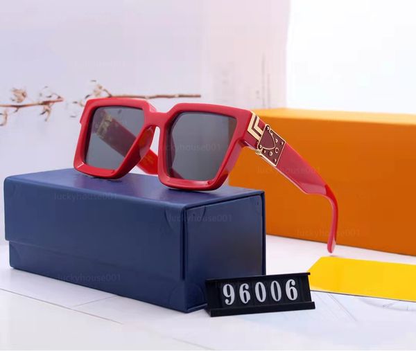 

luxury sunglasses polaroid lens uv400 anti radiation womens mens retro eyeglasses frame 5 colors optional suitable for tourism and leisu, White;black