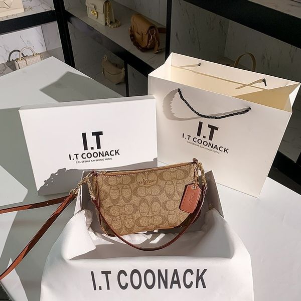 

designer luxury women bag coch handbag fashion inclined shoulder bags versatile purses cochs totes large capacity saddle wallet 7a cq3i