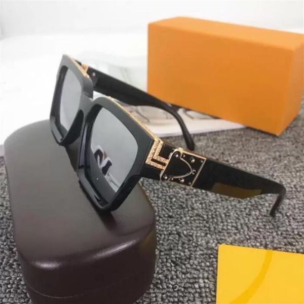 

sunglasses millionaire square frame outdoor avant-garde whole style glasses326q, White;black