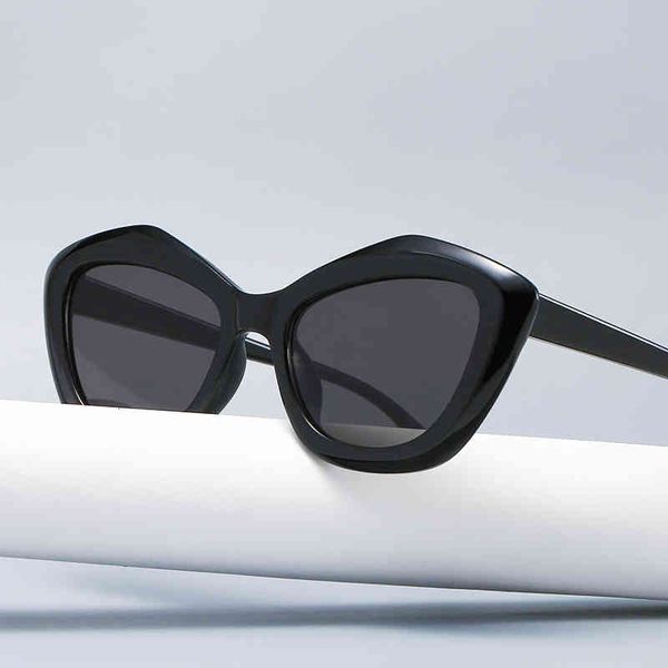 

sunglasses irregular polygon trend street hip hop fashion sunglasses 0kik, White;black