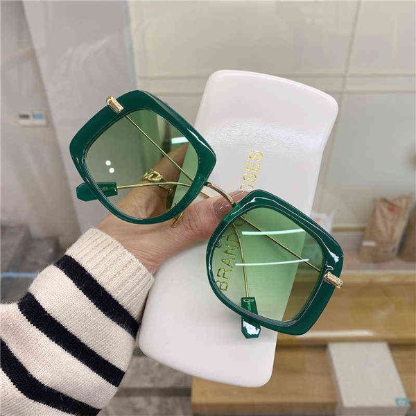 

sun vintage women's sunglasses for female male sun glasses designer big frame colorful eyewear oculos de sol uv400, White;black