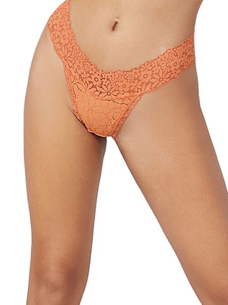 

luvlette sunny lace thong panty 30ma#, Black;red