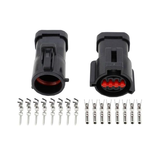 Outros acessórios de iluminação Pin conectores à prova d'água automotiva com conector preto com plugue de terminal DJ7087A-1.5-11/21 8Pther