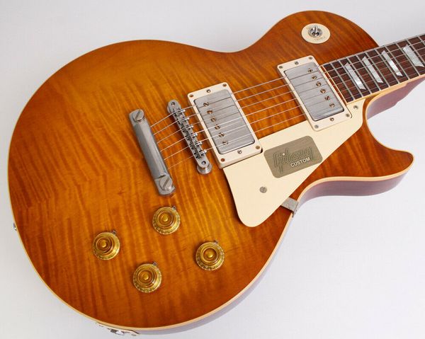 

custom shop 1959 paul standard 2017 dirty lemon vos electric guitar