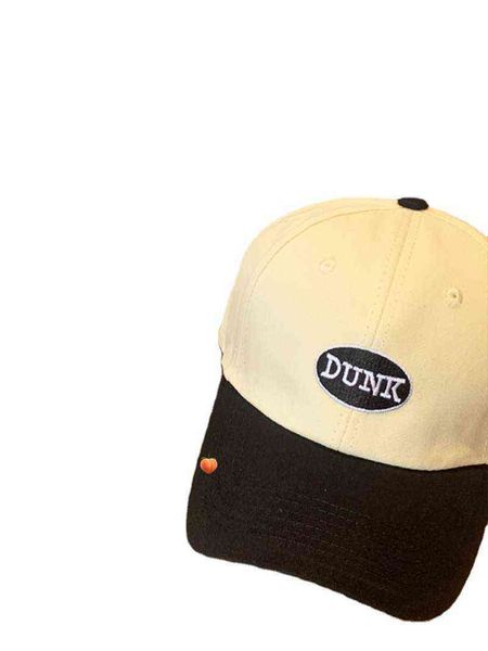 

ball caps giant white upright duck tongue hat women's fashion brand splicing hardbaseball cap spring and summer 220411, Blue;gray