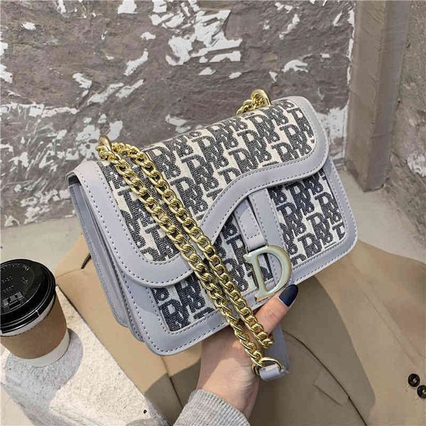 

2022 new designer handbags personalized chain messenger hanchao net red