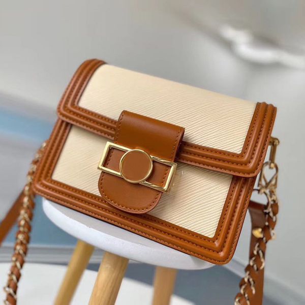 

10a l bag mirror mini dauphine designer chain bags m55964 genuine crossbody bag fashion shoulder bagss l028