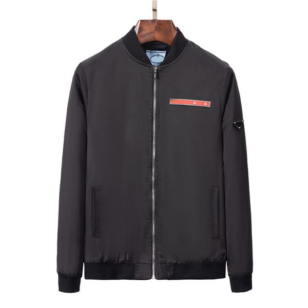 

mens jacket hip hop windbreaker fashion thin jacket coats with letters inverted triangle men women streetwear waterproof outerwear coat -3xl, Black;brown