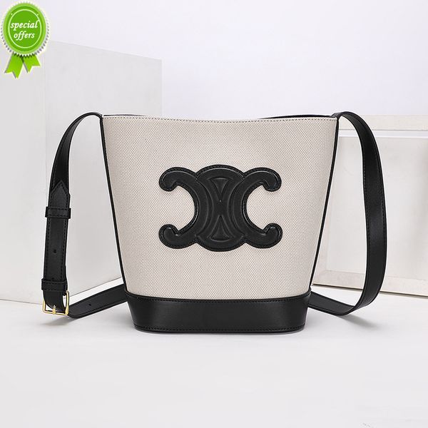 

factory online export designer handbag brand bag evening s new arc de single shoulder bucket leather women's