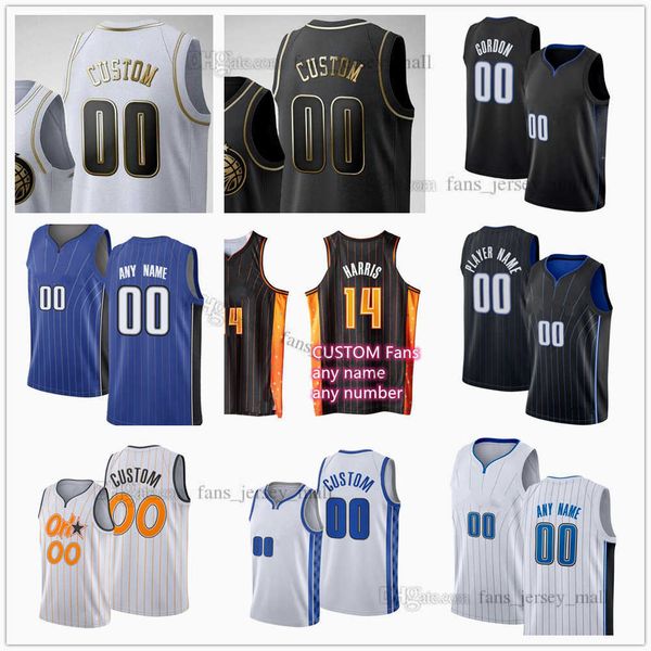 

custom printed 75th city basketball jerseys harris isaac fultz ross suggs bamba carter wagner lopez carter-williams anthony okeke hampton wa, Black;red