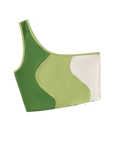 

cut and sew one shoulder s7bw#, White