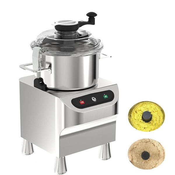 BEIJAMEI 5L Tempero comercial Chili Garlic Carne Retinging Máquina de cortar porca de sobremesa ocidental Chopper