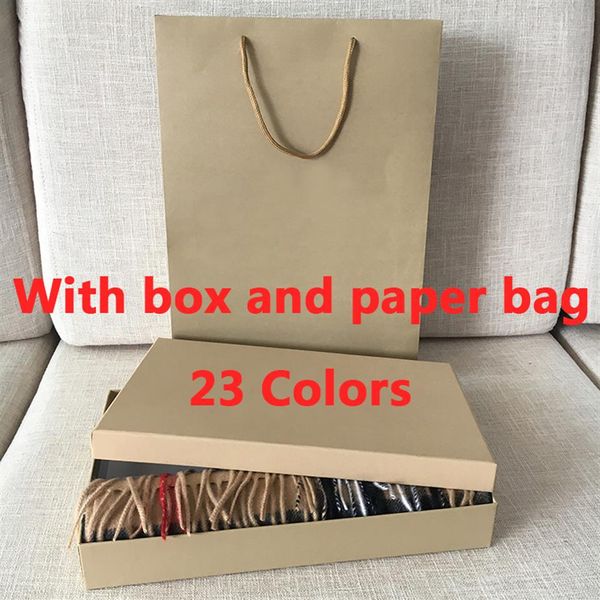 

winter women men 100% cashmere scarf classic check scarfs pashmina shawls fashion scarves with box and paper bag256b, Blue;gray
