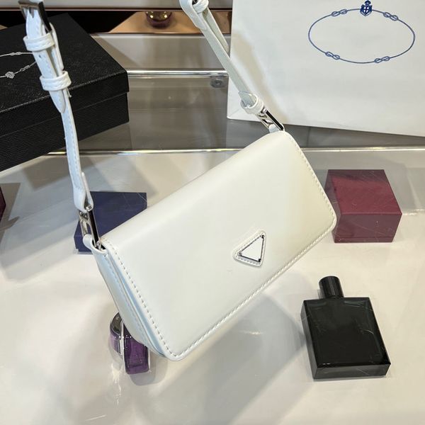 

classic femme shoulder bags italy brand glossy leather underarmbag crossbody bag handbags fashion triangle sign women totes luxury designer