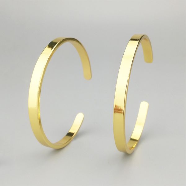 

smooth bracelet women's fashion trend simple and versatile, Black