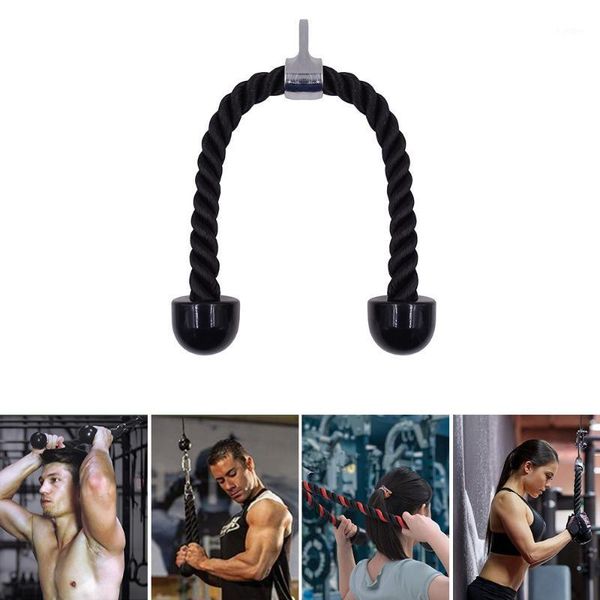 Zubehör Bizeps-Trizeps-Seil Fitnessgeräte Nylon Pull Back Schulterübung Home Gym Pull-Down-Krafttraining Sport