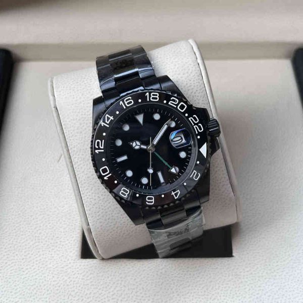 

luxury yachtmaster watch jason007 same wristwatch wristwatch 40mm ceramic bezel tempered glass 904 stainless luminous, Slivery;brown