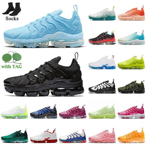 

triple black tuned runner sneakers tn plus running shoes with socks white university blue gold giffey tennis ball orange gasdients since 197