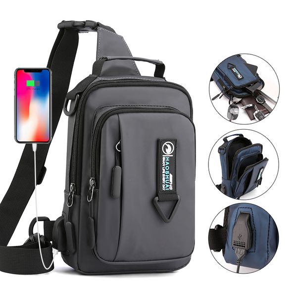 

men nylon backpack rucksack cross body shoulder bags military travel male fashion messenger chest pack bag knapsack 4 uses 220507