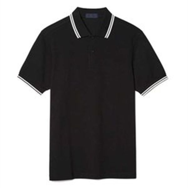 

fred men t shirts casual polo shirt leaf embroidery england solid polos summer cotton golf tennis tees t-shirts perry jersey clothes white b, White;black