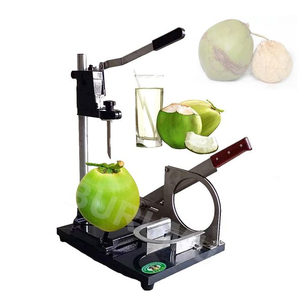 

commercial young coconut opener peeled machine coconut drinking press hole drilling equipment