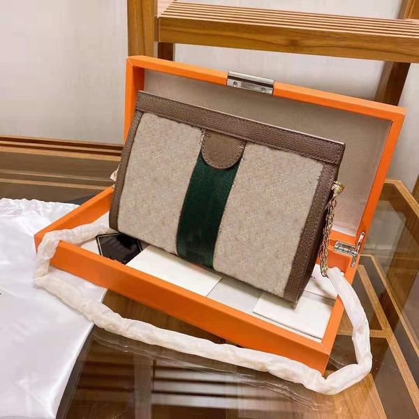 

classic patchwork leather bag chain one shoulder diagonal arm and hand carry