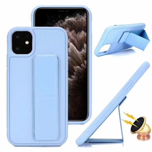 Custodie telefoniche del supporto per polso magnetico per iPhone 13 11 12 pro max xs xr 8 7 più Samsung Galaxy S22 S20 S21 Note20 WRSIT Copertina di supporto per cinturino WRSIT