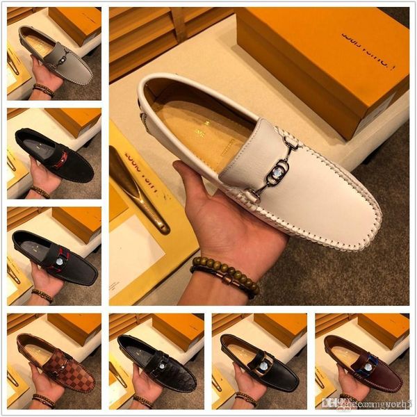 

mm designer luxury mens shoes fashion comfortable men casual shoe footwear chaussures flats man slip on lazy shoes zapatos hombre loafers 33, Black