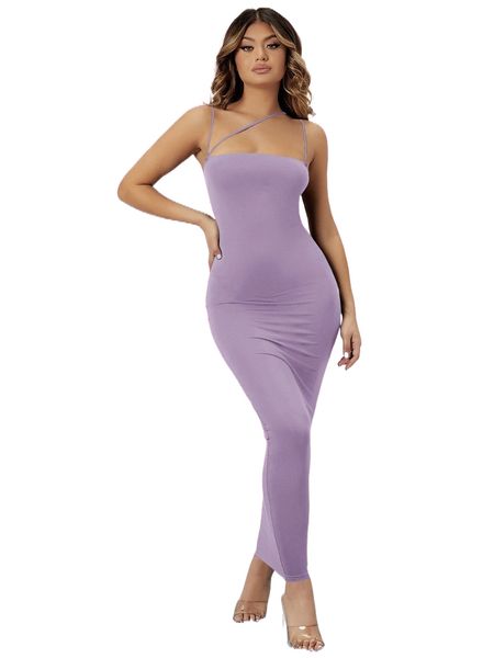 

sxy double strappy cami dress e9zk#, Black;gray