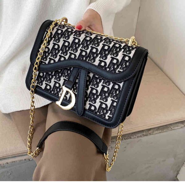 

handbag women 2022 new letter small square purses women's single shoulder bag p