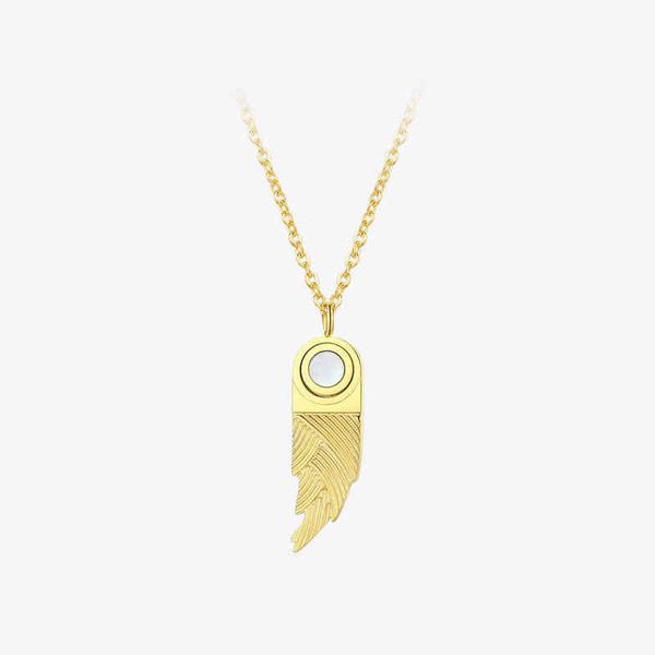 

pendant necklaces enfashion bamboo shooting choker women stainless steel gold color cute plant femme jewelry gifts p 93012 220428, Silver