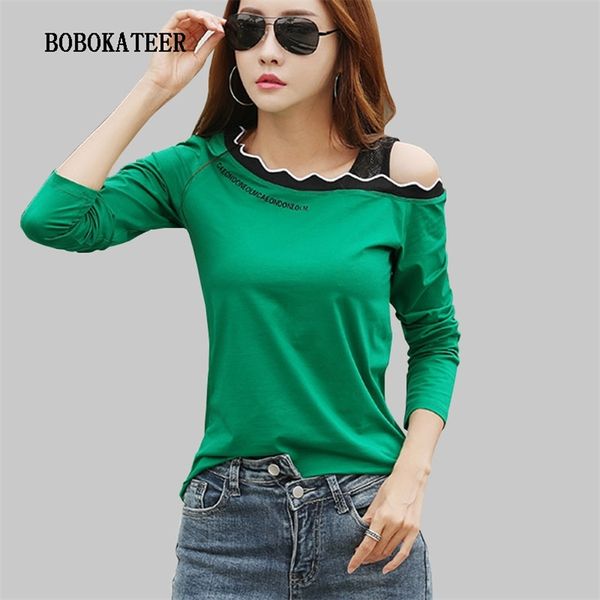 BOBOKATEER bluse frauen blusen chemise femme stickerei bluse weißes hemd frauen kleidung blusas mujer schulterfrei top T200321