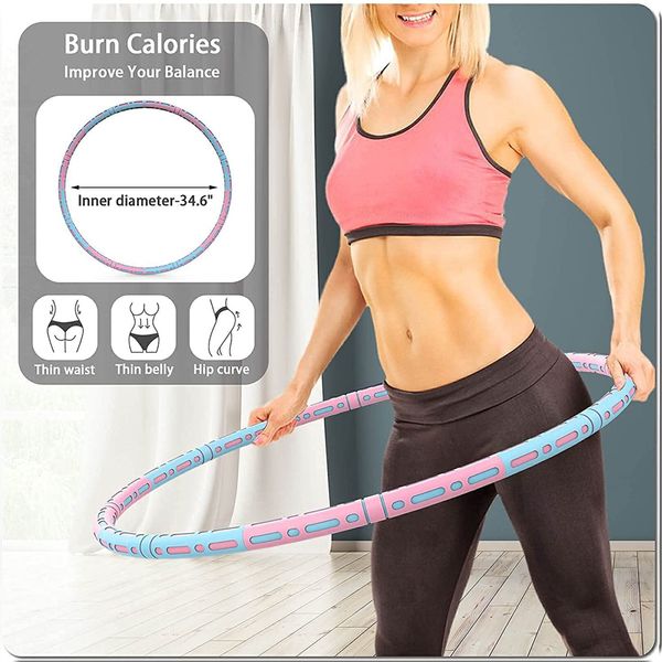 Exercise Hoop Hula Hoop Weight Loss Home Gym Gymnastics Waist Ring Training Exercise Equipment