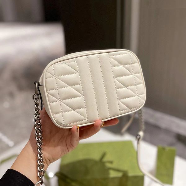 

22ss designers crossbody bags for women fashion shoulder quilted leather purses luxurys cowhide handbags new camera zipper clutch tote cross