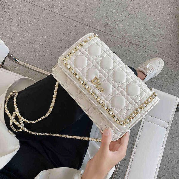 

55% off factory online sale bag 2022 new fashion versatile single shoulder small fragrance lingge women's bag summer cross