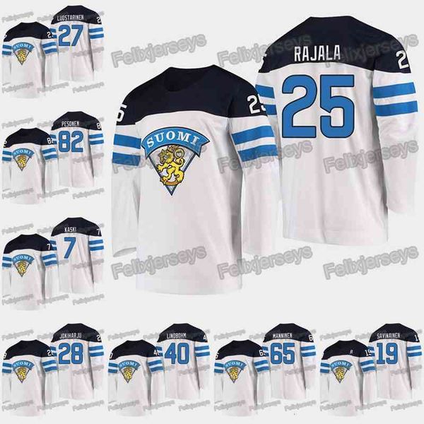 

25 toni rajala 2019 iihf world championship oliwer kaski harri pesonen veli-matti savinainen petteri lindbohm sakari manninen jerseys, Black
