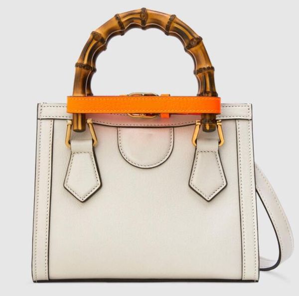 

diana bamboo tote bag luxury designer handbag genuine leather shoulder bags womens purse fashion pochette 655661