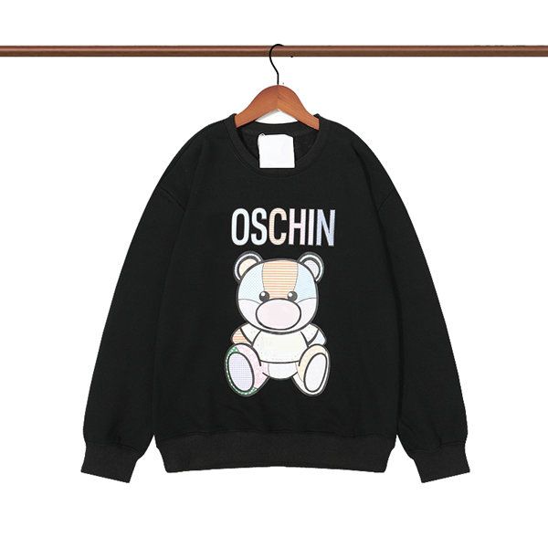 

2022 mens hoodie fashion men designer hoody streetwear sweater man women hoodies skateboards pullover casual sweatshirt clothes mosc, Black
