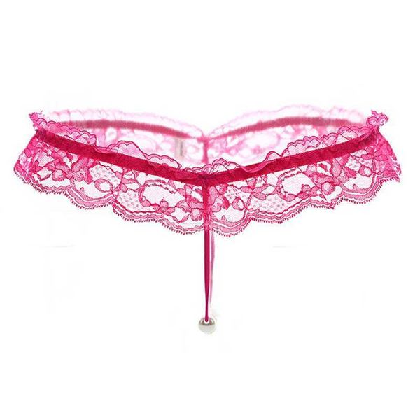 

erotic lingerie bra + panties lace sheer pearl lace up exotic outfits women's thongs erotic bra t pants 2 piece set w220324, Red;black