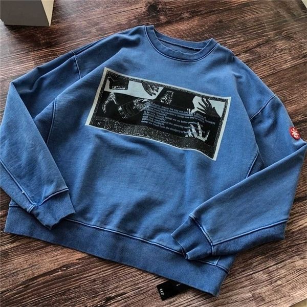 

thick cavempt ce sweatshirts crewneck men woman cavempt fashion casual streetwear cav empt hoodie t200813, Black