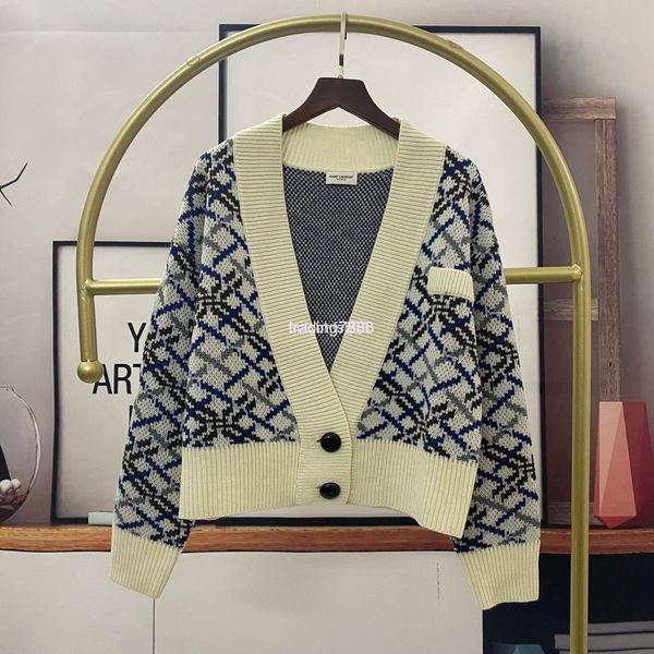 

women's knits & tees []y home 21 autumn and winter official website synchronous shoulder pad v-neck short cardigan network red celebrit, White