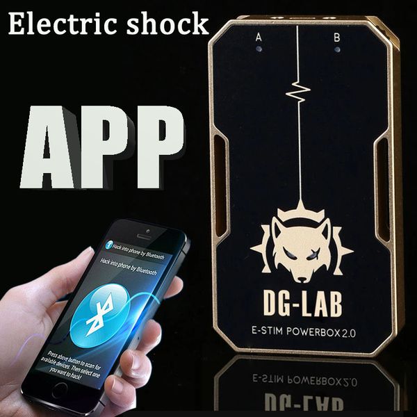 

dg-lab power box control by mobile app electric shock tens electro device sm player electrical stimulator therapy toys