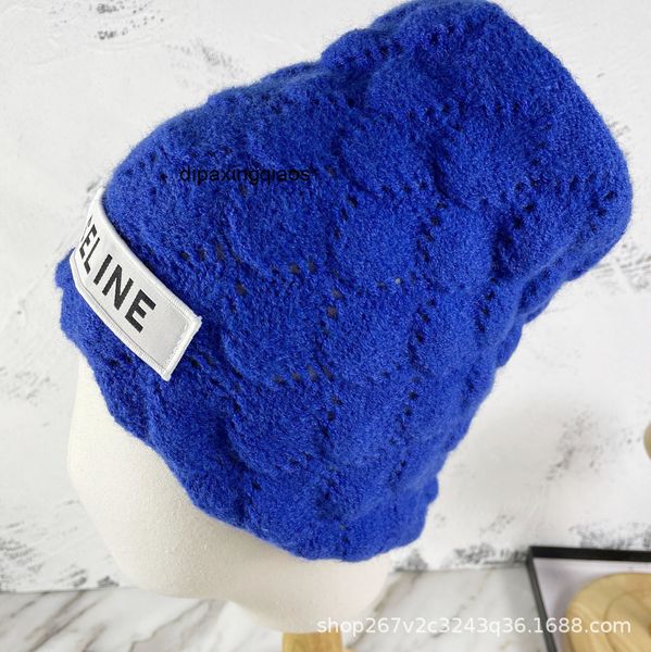 

ball caps celina korean version of autumn and winter racing family fisherman's hat leisure versatile basin fashion knitted outdoor cold, Blue;gray